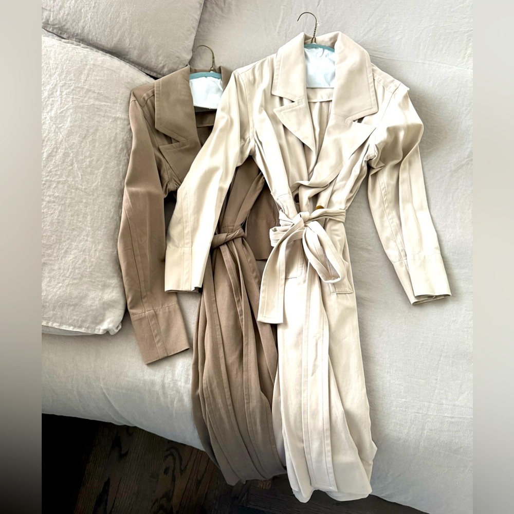 2 Everlane Trench Coats NWOT